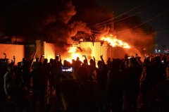 伊朗驻伊拉克纳杰夫领事馆遭冲击纵火，